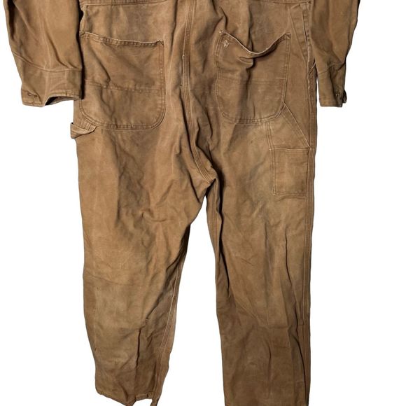 VTG Carhartt Duck Coveralls USA 46R - Picture 5 of 6